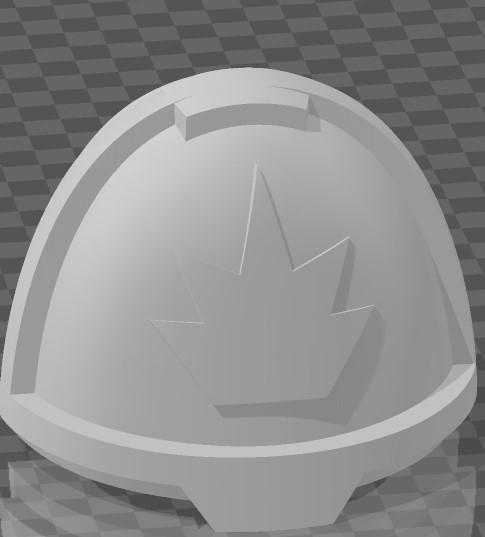 Gloomy Angels Heavy Fire Support Shoulder