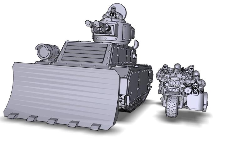 Light tank "Nibelung" (Siegfried)