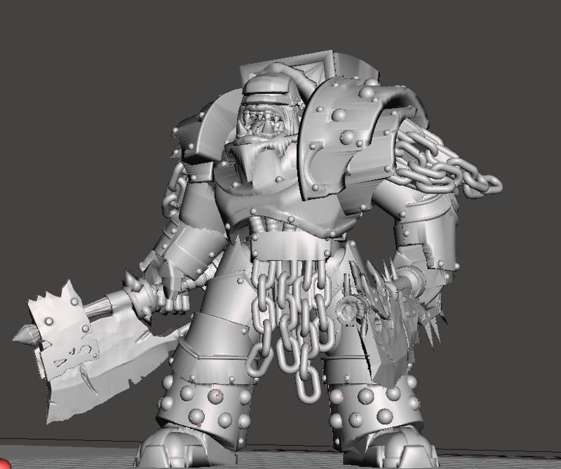 ANGRY MEGA BOY IN THICK ARMOR, number two