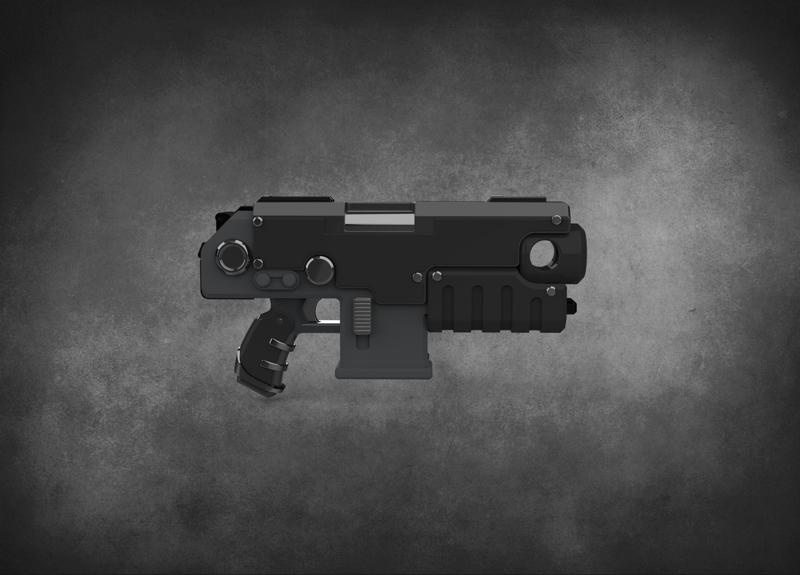 Space Marine 2 - Heavy Bolt Pistol - High Quality 3d Print Model!