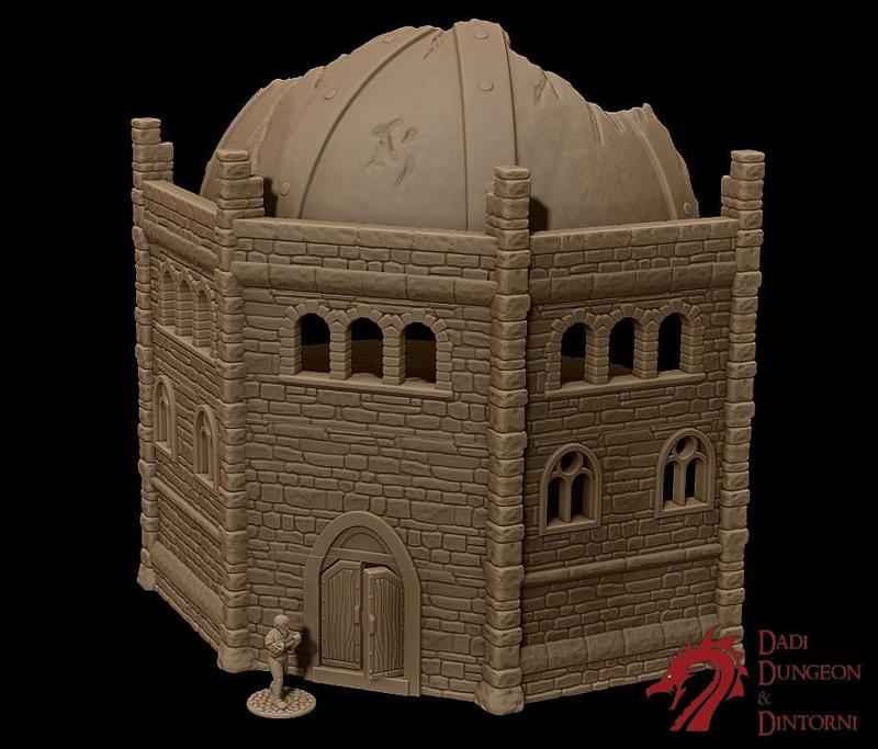 Mordheim Morr Temple Ruined