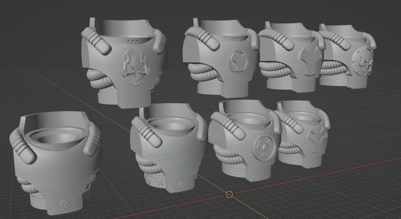 Destroyer Cadre Torsos (Gen4)