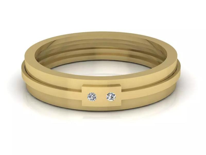 Diamond Jewelry Man Ring