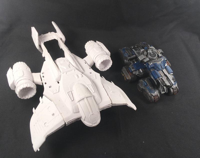 Starcraft 2 Medivac Miniature