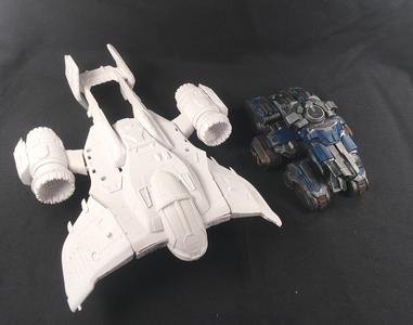 Starcraft 2 Medivac Miniature