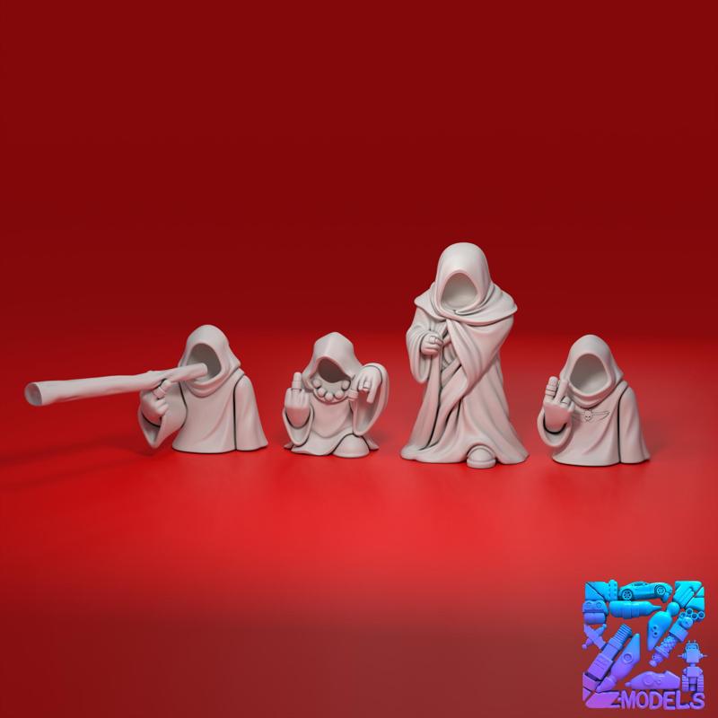 Watchers in the dark  - 4 Pack