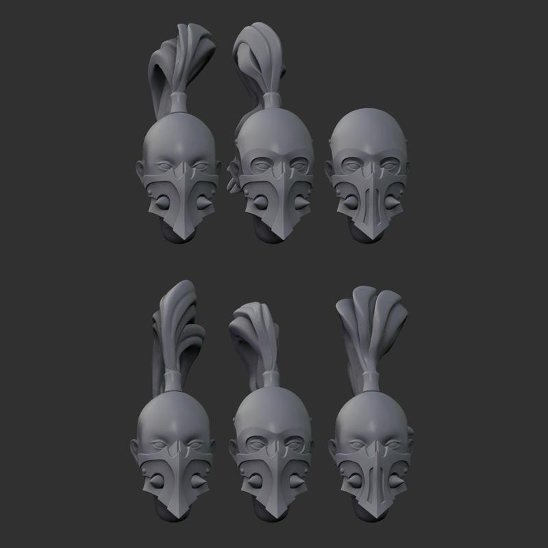 Silent Sisterhood heads