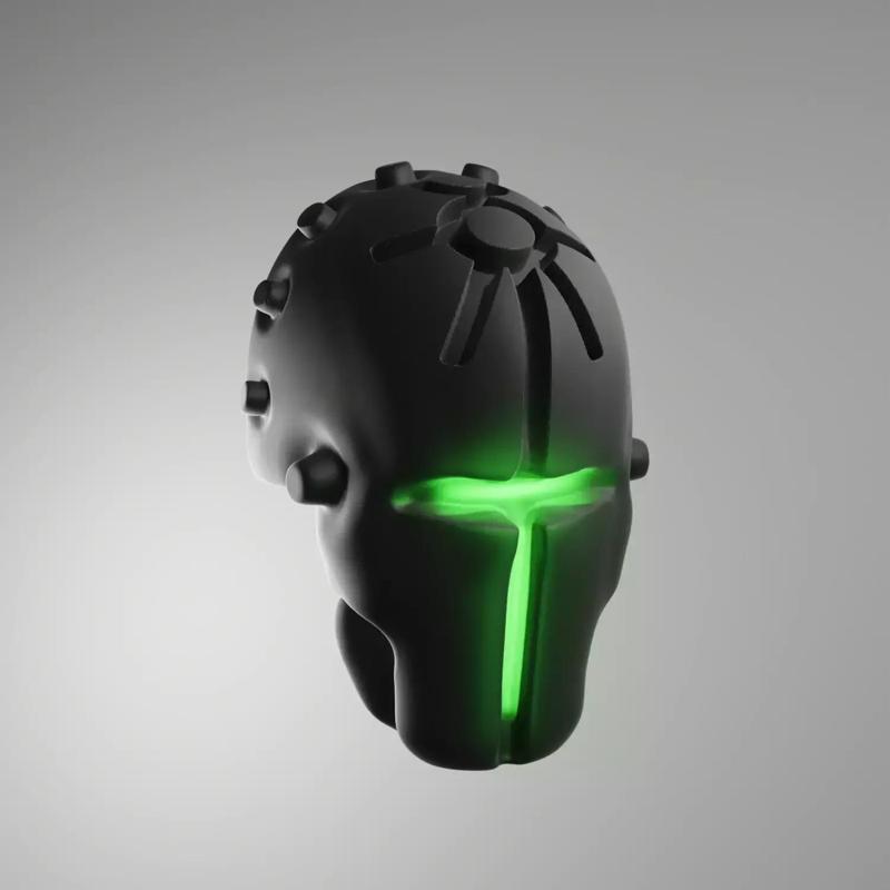 Single Necron Rune Triarque