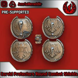 Corvid Protectors Round Combat Shields