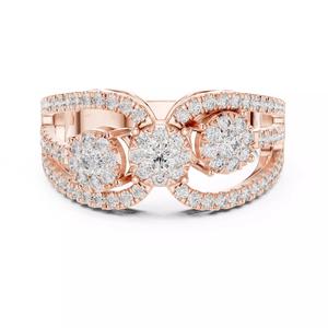 Diamond Cocktail Ring 3dm stl renders animation videos