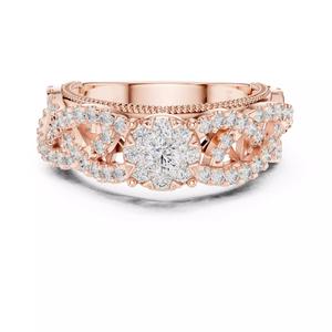 Diamond Cocktail Ring 3dm stl renders animation videos