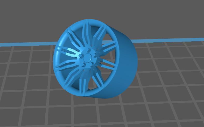 OEM BMW Frankfurt Style Rims 1/18 1/24