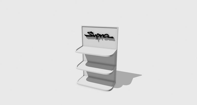 HOTWHEELS SUPRA 3X SHELF