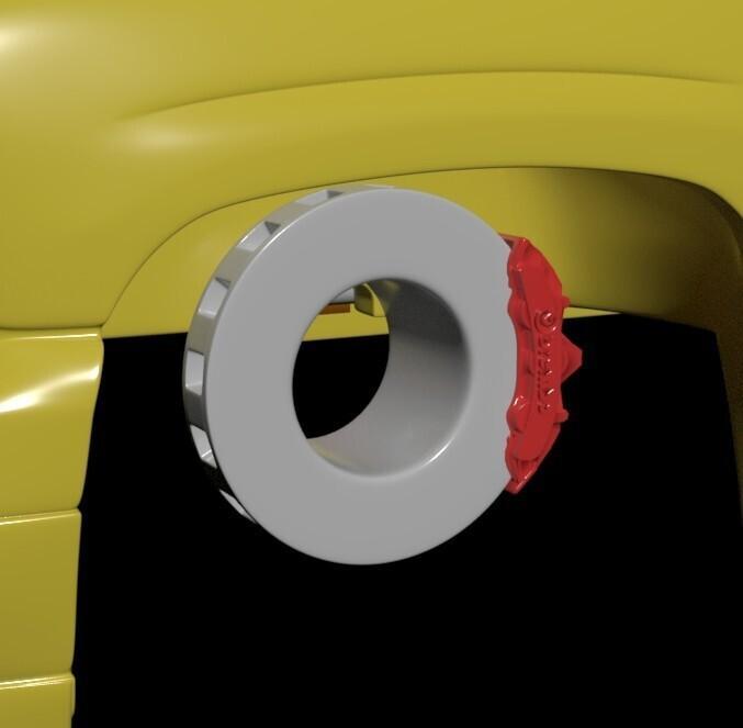 Disc Brakes for 1/64