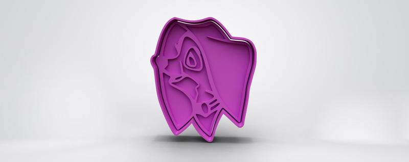 Princess Marian cookie cutter from Disney movie Robin Hood