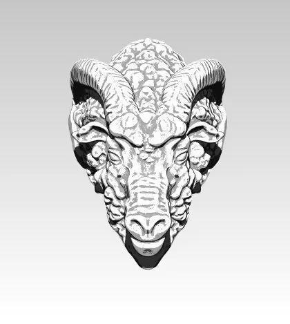 High Detailed Ram Ring