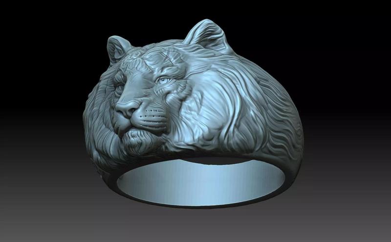 Head Tiger ring