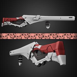 Elphelt Valentine weapon Miss Charlotte Guilty Gear Strive Life Size prop