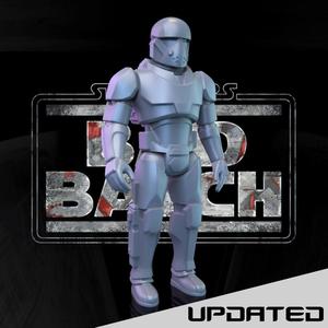 Wrecker from BadBatch Retro Vintage Kenner style