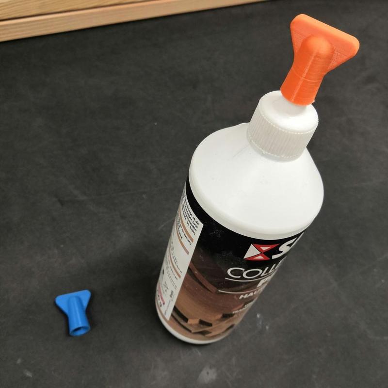Wood glue cap