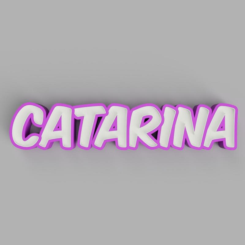 CATARINA - LED LAMP WITH NAME (NAMELED)