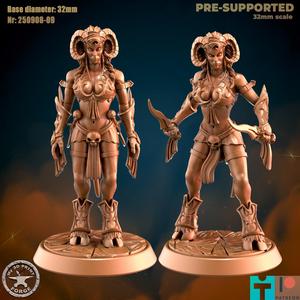 Demon Lady Sarkolash Two Models