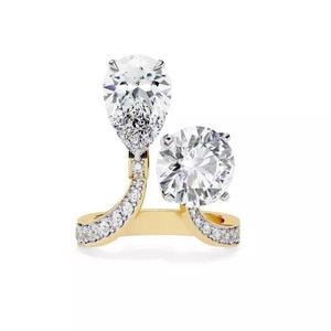 Printable 3D jewelry model of Solitaire Lady Ring with Diamond