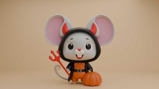 Halloween mouse