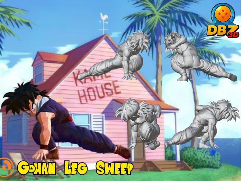 DragonBall Z Gohan Sweep