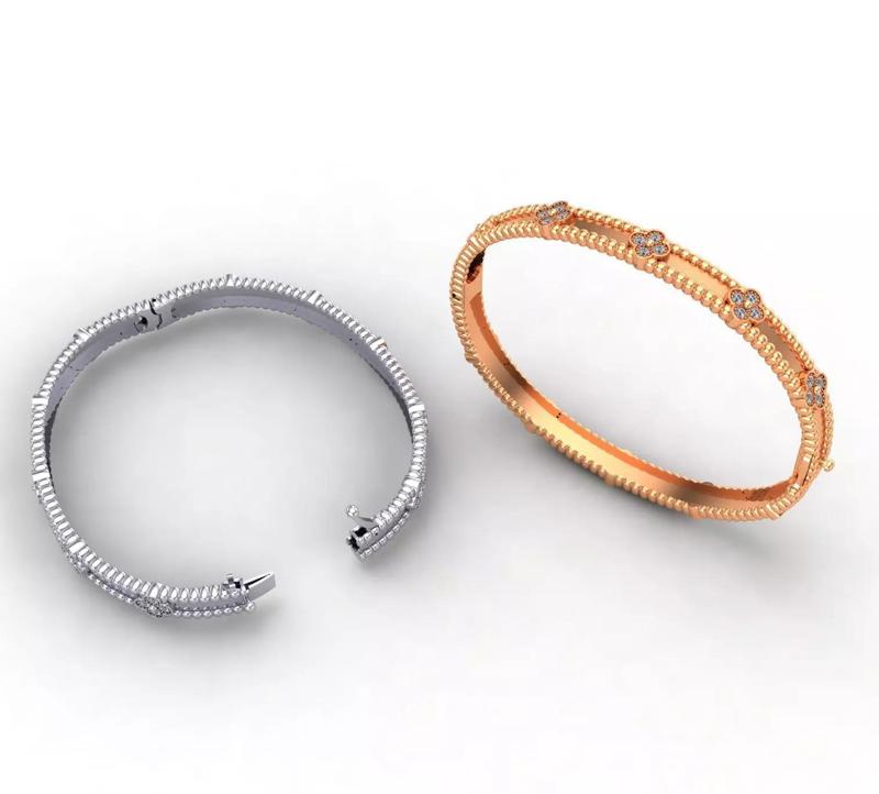 Perlee clovers medium bracelet