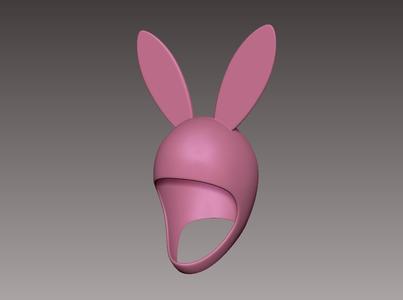 Pink Bunny Hat