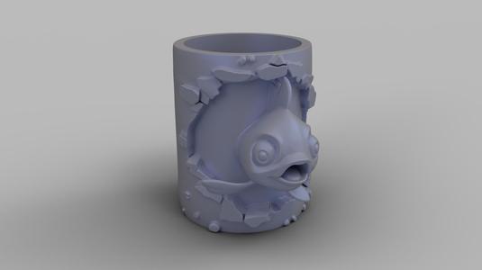 Funny Fish Pen Holder - Planter - Desk Organizer