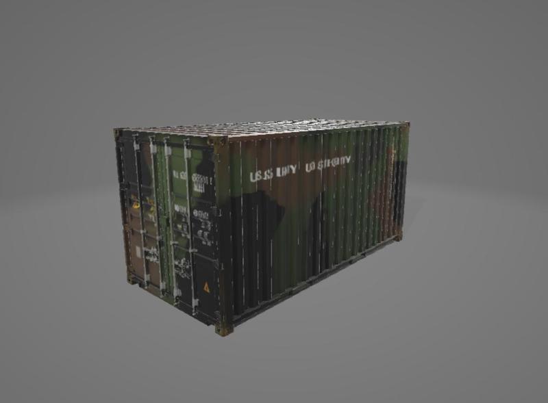 Military Shipping Container MILCON-20