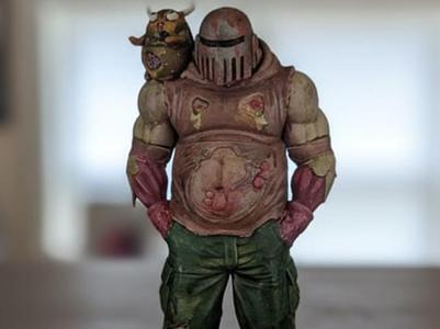 Primaris Nurgle urbano, con nurgling beatboxer