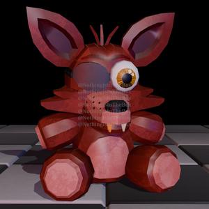 Foxy Plush Papercraft from Five Nights at Freddy's