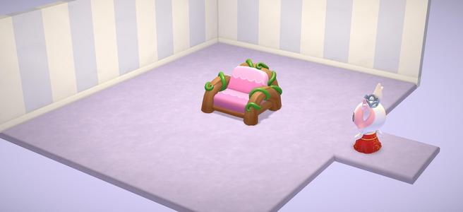 Meadow Armchair Dollhouse Furniture - Hello Kitty Island Adventures 1:16