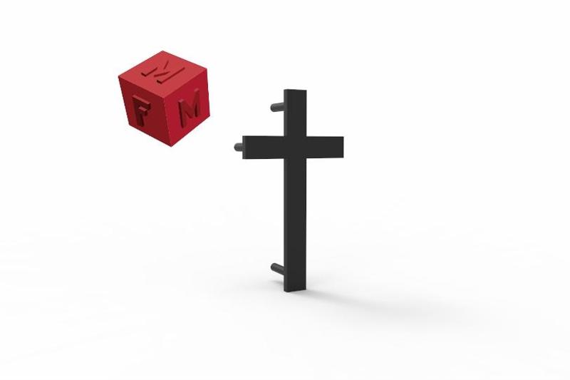 Cross Cake Topper M1