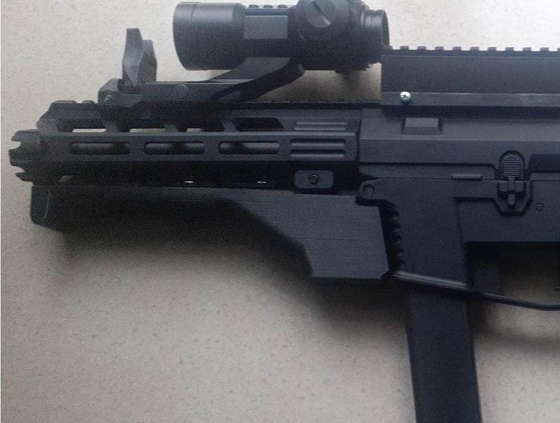 airsoft ARP 9  dedicated angle grip