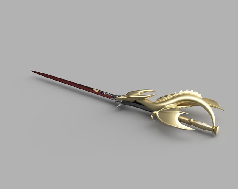 Red Mage's Wild Rose Rapier