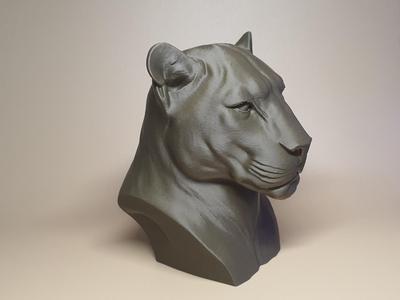 Panther Bust