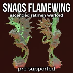 Snaqs Flamewing - Ascended Ratmen Warlord