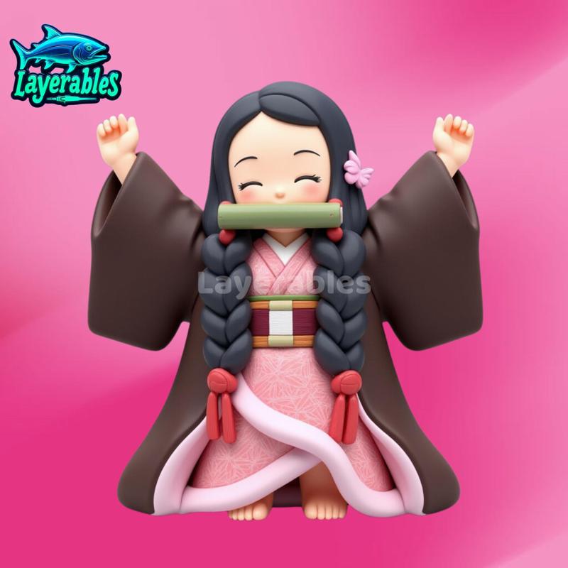 Nezuko Kamado 3D Model - Demon Slayer Fan Art
