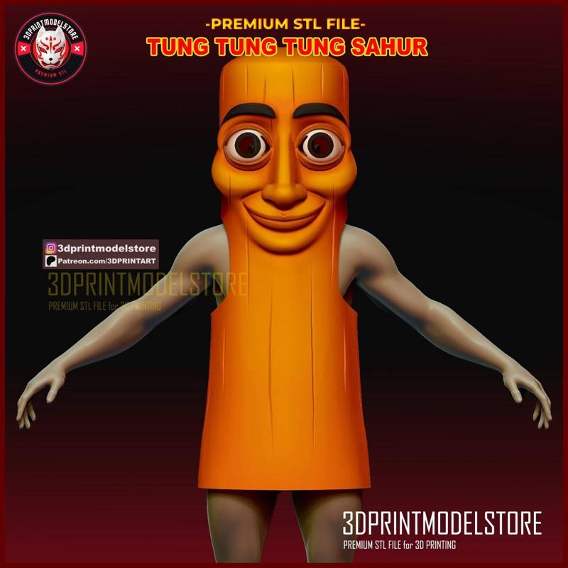 Tung Tung Tung Sahur Full Armour Cosplay Mask - Anime - Game - Halloween