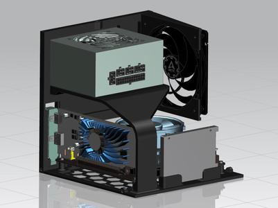 Mini-ITX Cube PC Case Chassis