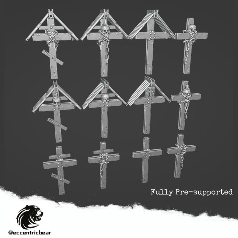 Trench Crosses Set 2 (Steel)