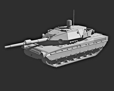 C1 Ariete hitfact 120mm turret