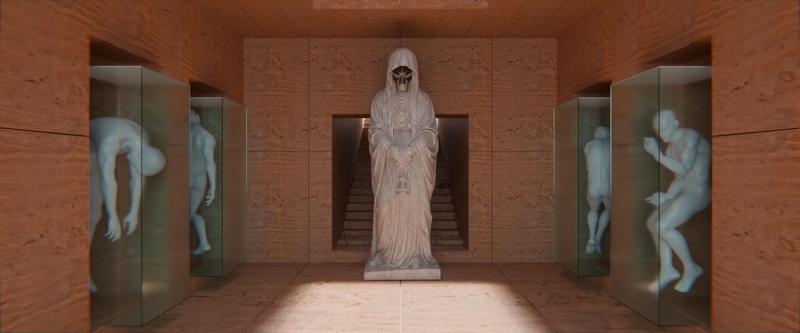 Prayer MFDoom Statue