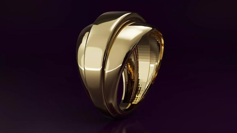 free form ring N24