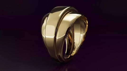 free form ring N24