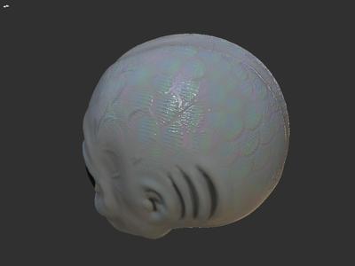 Alien head